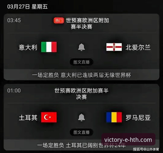 HTH华体会APP手机版 世预赛附加赛4大冷门与惊喜,在华体会体育平台复盘这疯狂一夜